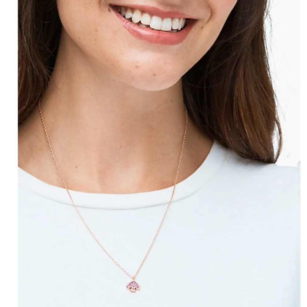 ⬇️🏷$64| Kate Spade glitter enamel mini pendant